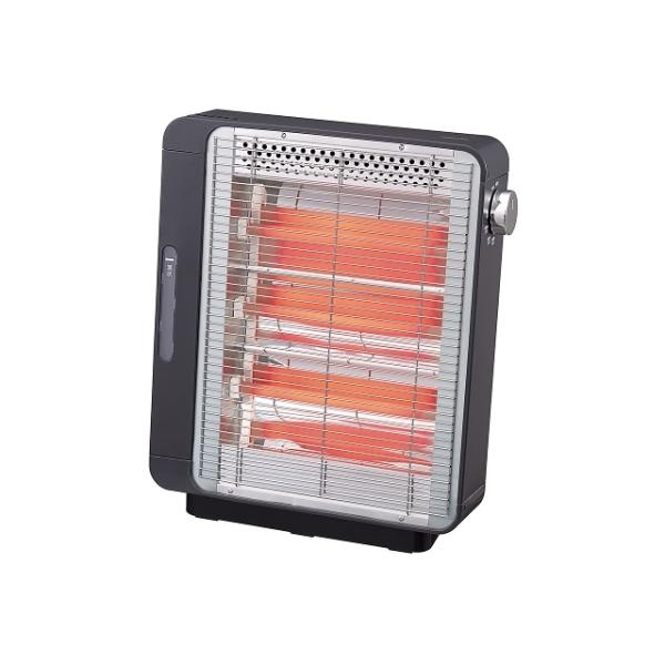 [Release date: September 1, 2025]小泉 電気ストーブ KEH-0950/H グレー【数量限定・未開封店頭在庫】・冬場の乾燥対策にうれしいスチーム機能・ワット数３段階切換え・組み立て不要、箱から出してすぐ使える