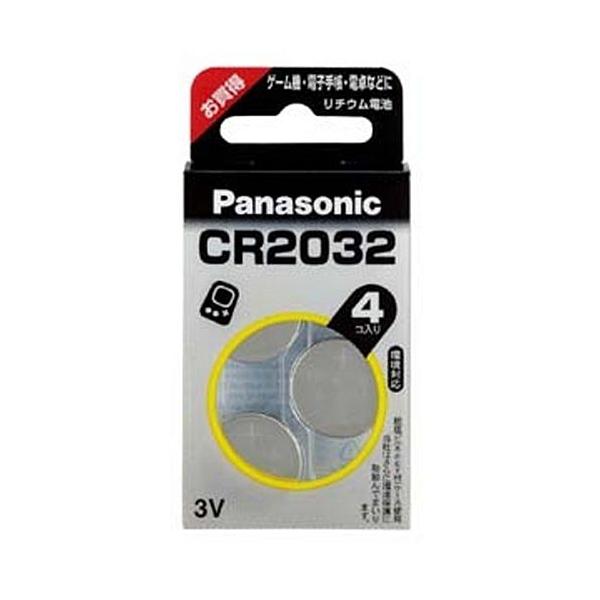 Panasonic（パナソニック） リチウムコイン電池 CR-2032/4H