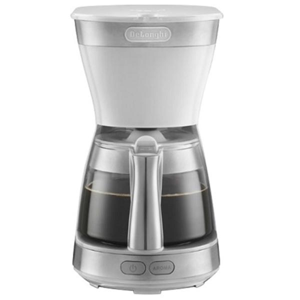 [Release date: September 1, 2020]デロンギ アクティブ　シリーズドリップコーヒーメーカー ICM12011J-W トゥルーホワイト・シンプルと基本機能を両立させた5杯用ドリップコーヒーメーカー・コーヒー抽出と...