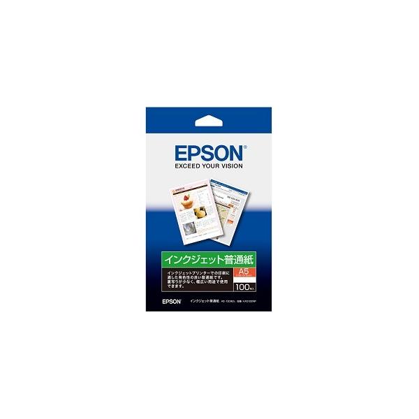 [Release date: September 18, 2014]EPSON（エプソン） インクジェット普通紙 KA5100NP A5サイズ（148×210mm）/ 100枚入・インクジェットプリンターでの印刷に適した発色性の良い普通紙・...