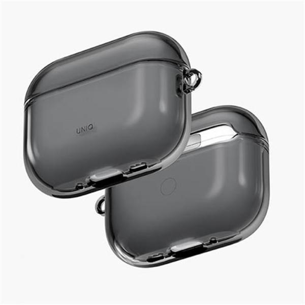 ほぼ未使用　Apple AirPods Pro 3 本体　ユニーク製ケース付き UNIQ（ユニーク） AirPods Pro 3用ケース Glase Protective Clear Case