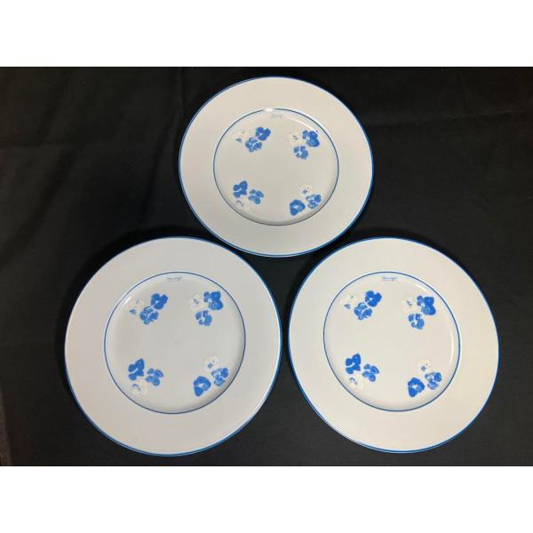 ポーセリン・ド・パリ　大皿 ３枚セット　アンティーク品 1-2 (26)