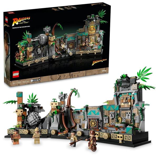 レゴ LEGO インディ・ジョーンズ 黄金像の遺跡 77015