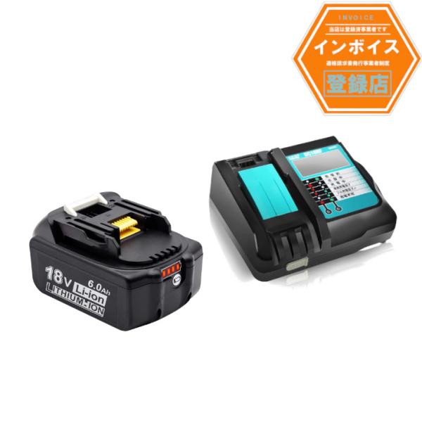 マキタ互換バッテリー 18v AKP BL1860b 互換バッテリー 18V 6.0Ah 残量