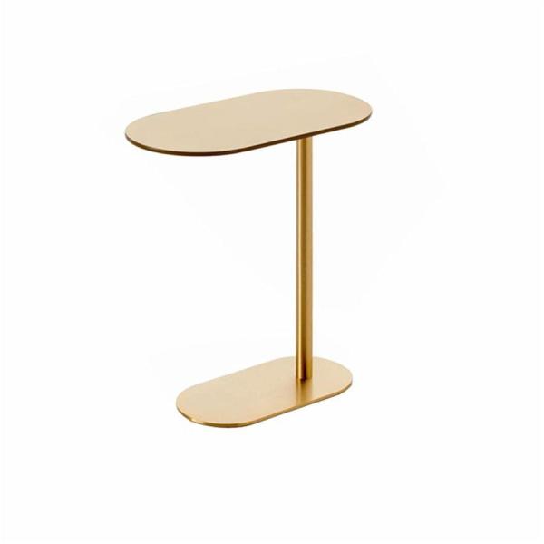 1.材質：メタル//サイズ：45 * 20 * 52cm //カラー：ゴールド2.ゴールデンアイアンエンドテーブルは安全で安全です。産業用スタイルテーブルは、ソファサイドテーブル、ベッドサイドテーブル、ライティングデスクに適しています。4....