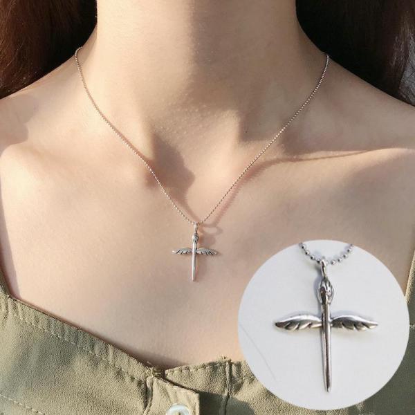 ネックレス アクセサリー レディース 女性用 クロス 十字架 天使 ネックレス アクセサリー レディース 女性用 クロス 十字架 天使