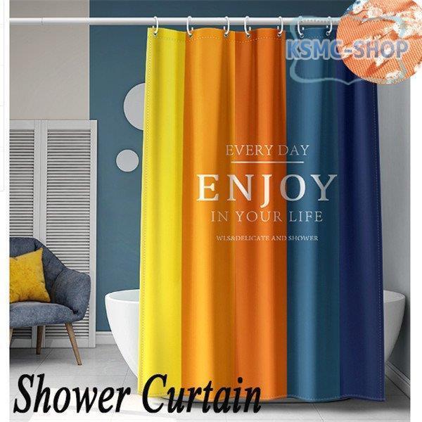 シャワーカーテン 防水防カビ加工 カーテンリング付属 カーテンリング付き 子供部屋 間仕切り 貝とヒトデ スクエア ユニットバス Aone 1125 D60 Ksmcヤフーショップ 通販 Yahoo ショッピング