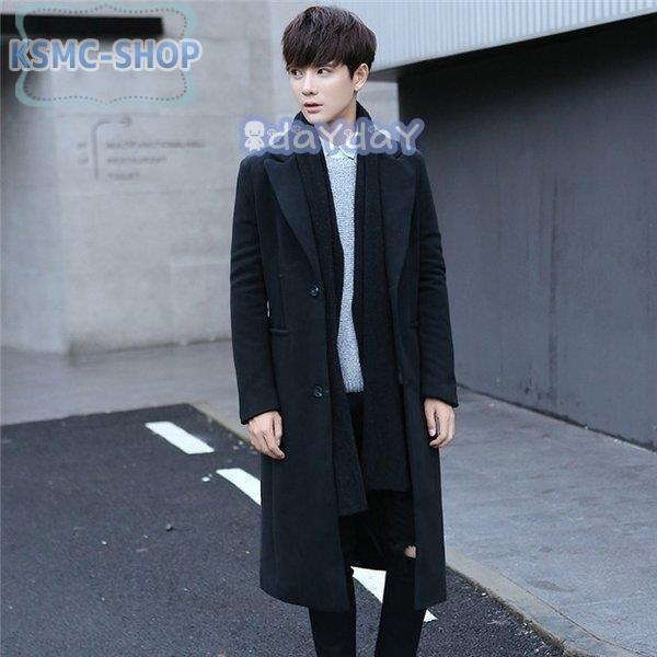 メンズファッション 御出産御祝 御祝 出産祝い 卸売可メンズトレンチコートチェスターコートロングジャケットメルトンロング丈アウターコートシンプル モノトーン細身通勤冬ms Dc0n0lpled Oldmcdonaldfishcamp Com