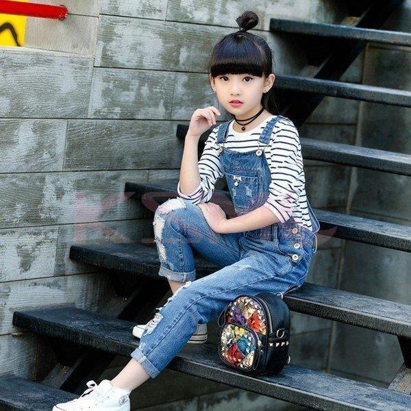 韓国子供服 韓国子ども服 カジュアル ナチュラル キッズ 女の子 デニム サロペット 秋 冬 春 夏 110 1 130 140 150 160cm オーバーオール ロンパース Www Balviten Cz