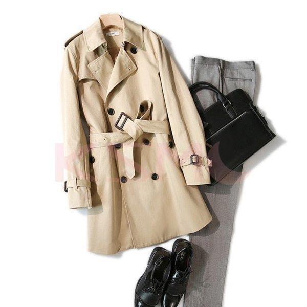 トレンチコート メンズ ビジネスコート 新作 暖かい アウター ストレッチ 冬服 秋服 スプリングコート ロング 細身 スリム Qh Ksmcヤフーショップ 通販 Yahoo ショッピング
