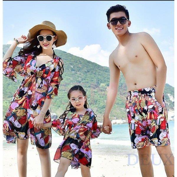 親子水着 レディース ビキニ ペア水着 ペアルック 女の子 ワンピース 可愛い サマー タンキニ サーフパンツ スイムウェア 海浴 バンドゥ 通販 安い Qh Ksmcヤフーショップ 通販 Yahoo ショッピング