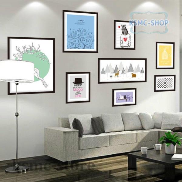 インテリア 雑貨 ウォールステッカー ルームデコ 壁紙デコ 壁紙シール 絵画風 フォトフレーム風 モダン イラスト ブラック Ksmc18 Uqhneikgh7 家具 インテリア Wfklaw Ca