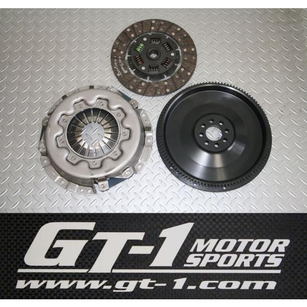 GT-1モータースポーツ製 カッパークラッチディスク&強化カバー＆フライ