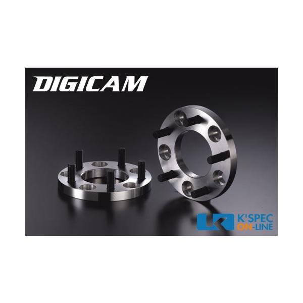未使用　DIGICAM ワイドトレッドスペーサー　100 5H 1.25 15mm DIGICAM 鍛造ワイドトレッドスペーサー P.C.D.100-4H/5H-15mm(P1.25)_[