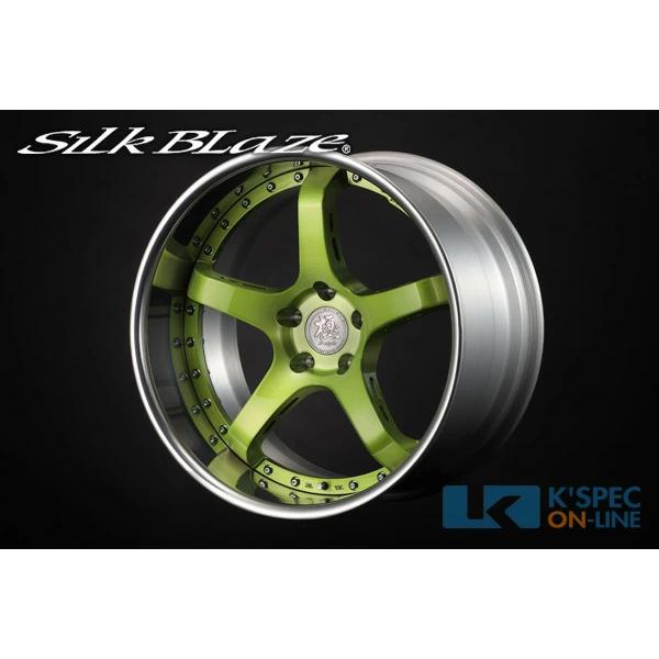 SilkBlaze FAVORE 極鍛 アルミホイール 18×9.5J -3 5H/114.3 φ73_[GOKU