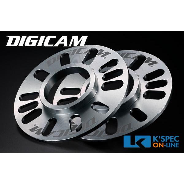 DIGICAM 鍛造ハブリング付スペーサー（5mm）[P.C.D.100〜114.3][4穴/5 