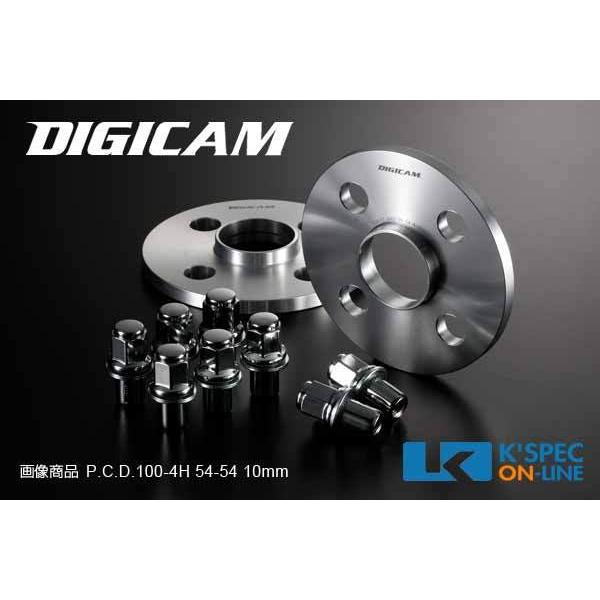DIGICAM トヨタ汎用 ワイドトレッドスペーサー P.C.D.100-4H-15mm/54 