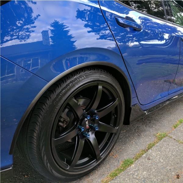 フェンダーモール 汎用 2 5m ワイド 9mm ウレタン製 黒 塗装可能 オーバーフェンダー 車検対策 ハミタイ ツライチ タイヤ ブラック 45197 Dejapan Bid And Buy Japan With 0 Commission