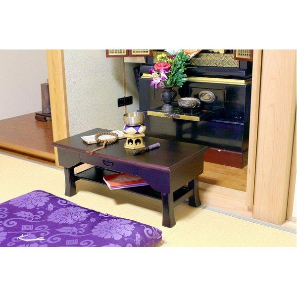 【商品名】 桐製折りたたみ便利机 引出付き 【ジャンル・特徴】 仏壇前の供養台 読書用のミニテーブル 配膳台など便利にお使いいただけます。 [ SXDX-600BR ]