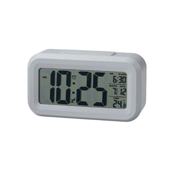 【商品名】 【5個セット】 デイリーデスククロック インテリアに馴染むシンプルなデザイン お子さまやご年配の方でも見やすい大きな表示面 SP-36629X5 【ジャンル・特徴】 デイリーデスククロック [ SP-36629X5 ]