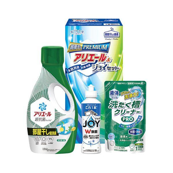 ギフト工房アリエール部屋干し＆ジョイセット 〔P＆Gアリエールジェル部屋干し超消臭・P＆G除菌ジョイ・液体洗たく槽クリーナーPRO〕 B2055070