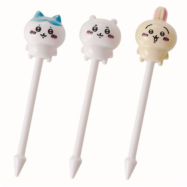〔3個セット〕 トルネ ちいかわ ニコニコピック 6本入（3種類×2本） 2689332