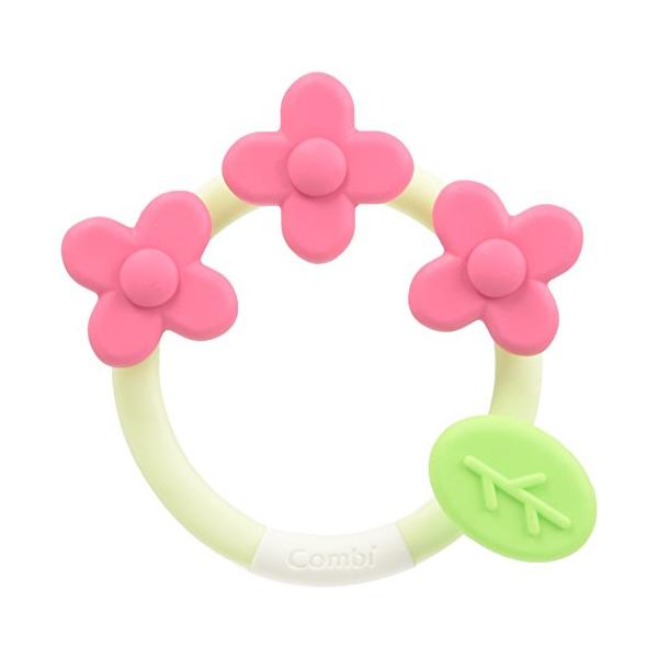 他サイト： コンビ テテオ かぷっと夢中でリング なめかみフラワーの商品画像