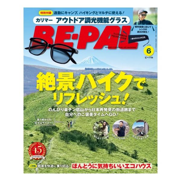 BE-PAL ビーパル カレンダー 新品未使用 1994年 ヴィンテージ BE-PAL 6月号 [カリマー BEPAL ビーパル 小学館 雑誌 2026年] : 柏の葉
