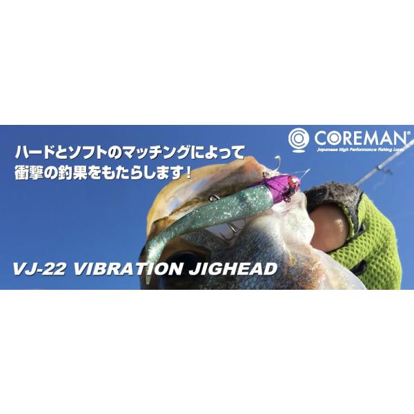 RA} VJ-22oCu[VWOwbh  COREMAN VJ-22 VIBRATION JIGHEAD