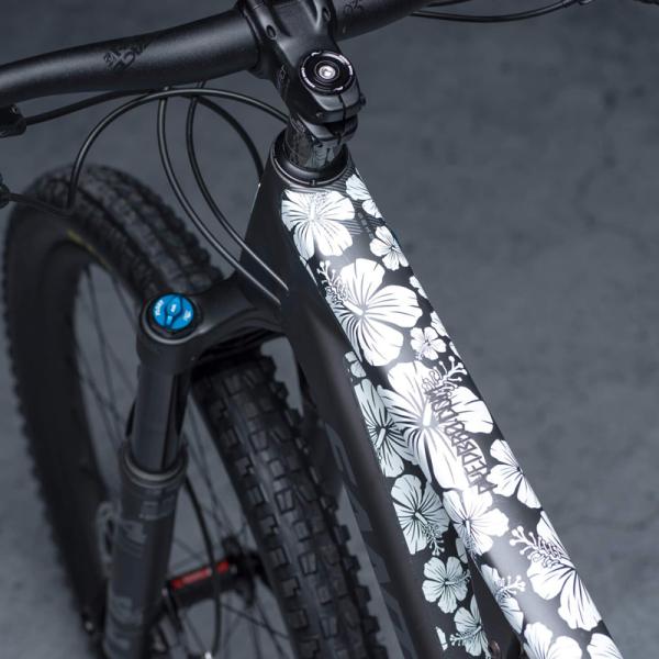 BIKE FRAME PROTECTION Hawaiian Flowers WHITE oCNt[veNV nCAt[zCg@DYEDBRO _Chu