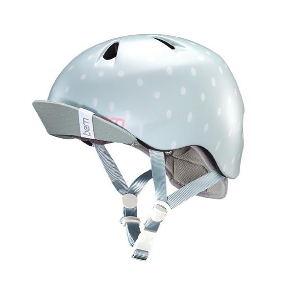 ■シンプルでスタイリッシュなデザインを落とし込んだモデル。　bernキッズモデルのスタンダードです。■bern独自のテクノロジーZIP MOLDを搭載し、高い耐衝撃性と、　軽量で快適な使用感を実現しました。■取り外し可能なバイザーが装備され...