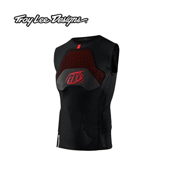 Troy Lee Designs トロイリーデザイン　ボディプロテクター　STAGE GHOST D3O VEST BASELAYER SOLID - BLACK ステージゴーストD3Oベストベースレイヤー