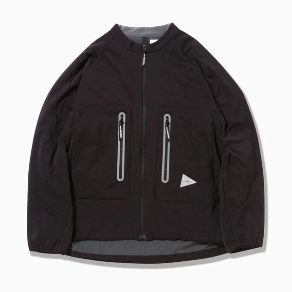 and wander（アンドワンダー） ジャケット alpha AIR collarless