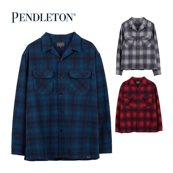 ペンドルトン シャツ コットンシャギー オープンカラー チェックシャツ 6475-5000 メンズ PENDLETON