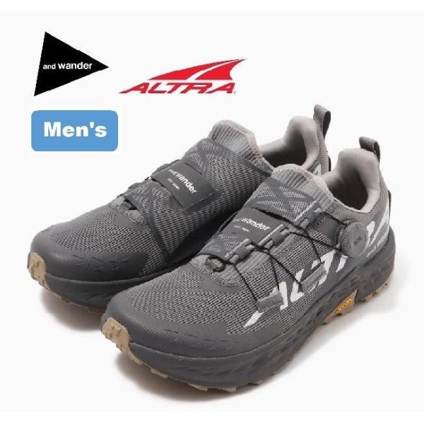 アルトラ×アンドワンダー ティンプ 5 ボア Altra×and wander TIMP 5 BOA メンズ トレイルランニング スピードハイク