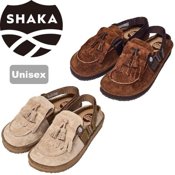 SHAKA（シャカ） キルトタッセル付きミュールサンダルMOC MULE TASSEL