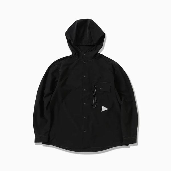 and wander（アンドワンダー） ジャケット dry breathable hoodie