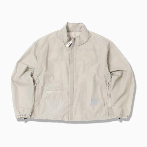and wander（アンドワンダー） ジャケット oversized rip jacket