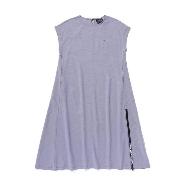 サウザンドマイル フレンチスリーブ ワンピース THOUSAND MILE L's FRENCH SLEEVE OP HIGH AIR PERMEABILITY CHECK