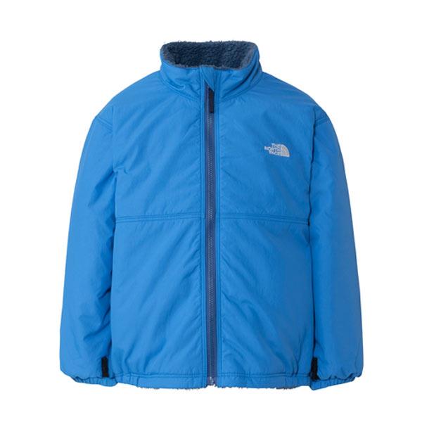 リバーシブルの薄中わた入りフリースジャケットのトドラーモデル。フリース面は毛足のあるシェルパフリース。布帛面は軽量のリップストップナイロン。専用ファスナーでアウターを連結できるZIP IN ZIPシステムに対応しています。秋から冬のアウトド...