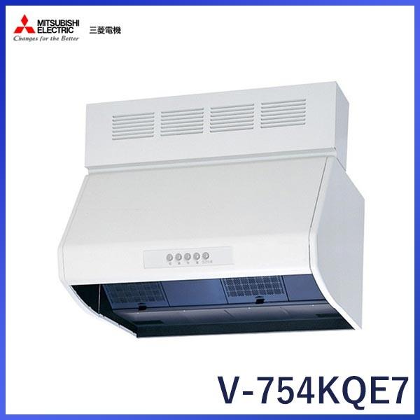換気扇 ロスナイ 深形 三菱電機 本体幅75cm V 754kqe7 住まい設備ヤフーショッピング店 自然給気タイプ 三菱電機 住宅設備 V 754kqe7 レンジフードファン 三菱電機 Mitsubishi
