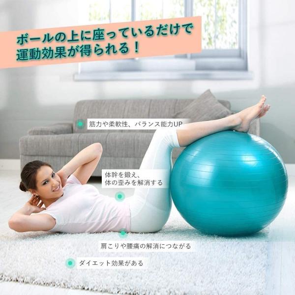 バランスボール 55cm 滑り止め ストレッチボール ヨガボール アンチバースト 筋トレ 椅子 腰痛防止 関節保護 耐荷重300kg フットポンプ付き 日本語説明書付き Buyee Buyee Japanese Proxy Service Buy From Japan Bot Online