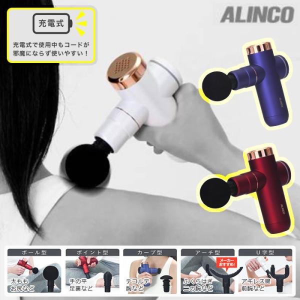 ALINCO（アルインコ） ボディシェイプガン MCB020 / ケース付 充電式
