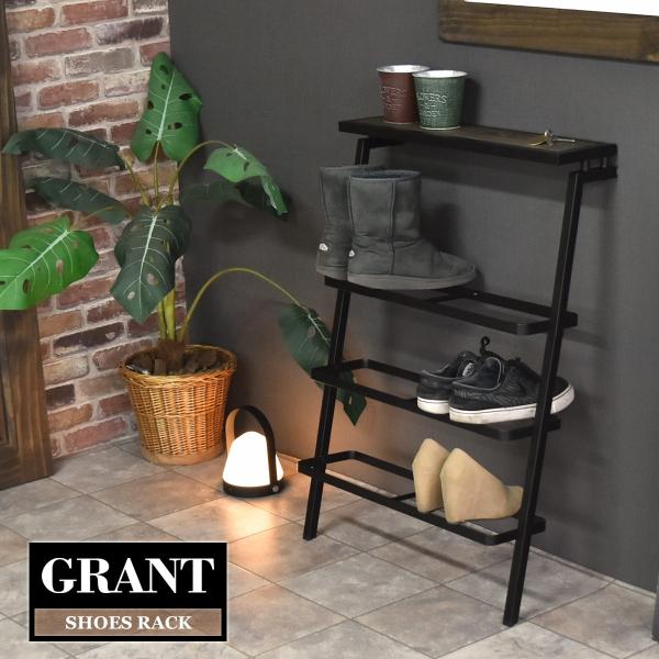 Og GRANT V[YbN GRSR-600 y SALEz Shoe rack  IV ubN bk black  ʔ  C