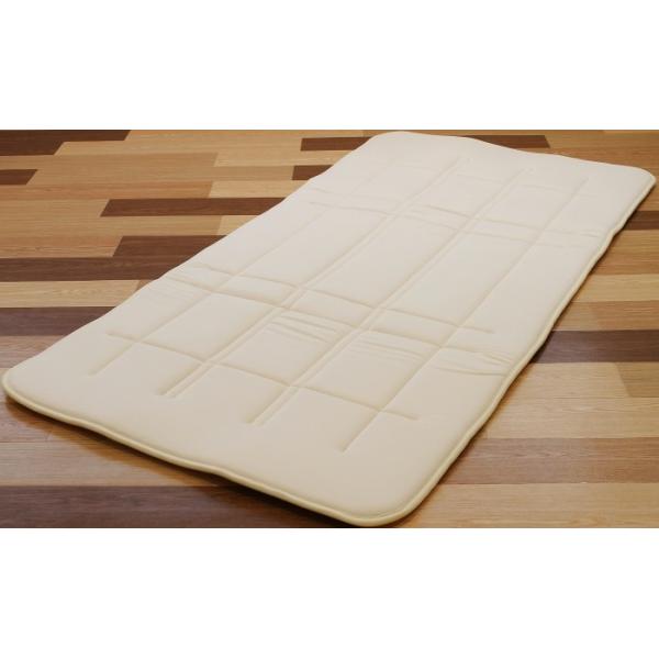 敷布団は重くて上げ下ろしがたいへん、家事労働の中でも主婦にとっては大変です。もし、たった一枚でしかも薄くて軽くてコンパクトに使える敷布団があったら？そんなお悩み解決するのがこの敷布団です。素材には特殊タテ型繊維を使用、その優れたクッション性...