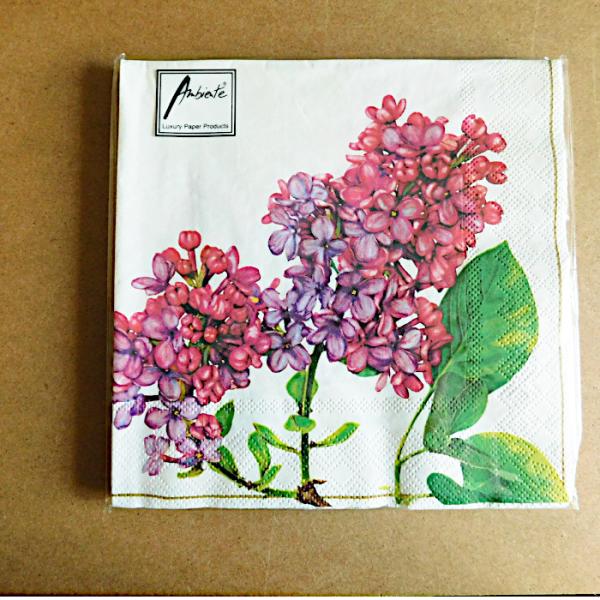 パーティなどおもてなしの席にテーブルの上のアクセントとなるペーパーナプキン10枚入り。3枚重ねのしっかりとした厚みで、お食事の時の紙ナプキンとしてハンドメイドお好きな方向けのカルトナージュ、デコパージュにもおすすめです。お家でのカフェタイム...