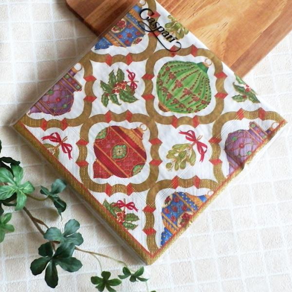 パーティなどおもてなしの席にテーブルの上のアクセントとなるペーパーナプキン10枚入り。3枚重ねのしっかりとした厚みで、お食事の時の紙ナプキンとしてハンドメイドお好きな方向けのカルトナージュ、デコパージュにもおすすめです。お家でのカフェタイム...