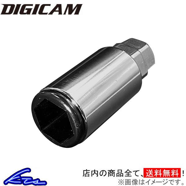 デジキャン アルミレーシングナット専用ソケット ソフトライナー付 AN6SOCKET DIGICAM ホイールナット