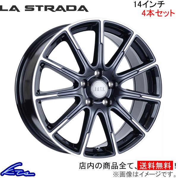 ラ・ストラーダ ティラード イオタ 4本セット ホイール ボンゴトラック S413Z LOT450K48BP LA STRADA TIRADO IOTA アルミ
