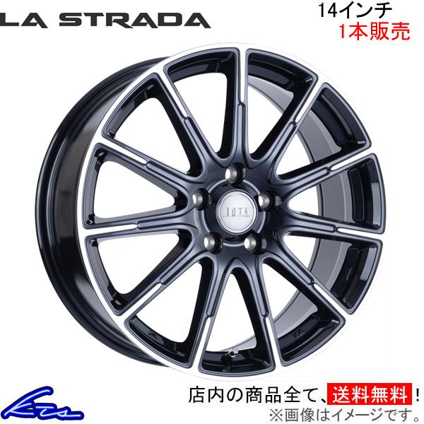 ラ・ストラーダ ティラード イオタ 1本販売 ホイール ボンゴトラック S413Z LOT450K48BP LA STRADA TIRADO IOTA アルミホ